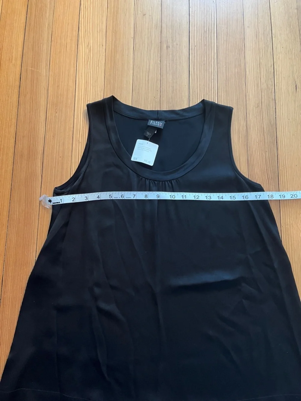 NWT Eileen Fisher 100% silk tank top - Picture 6 of 7